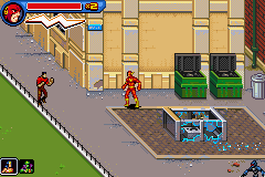 Justice League Heroes: The Flash screenshot 4 for GameBoy Advance